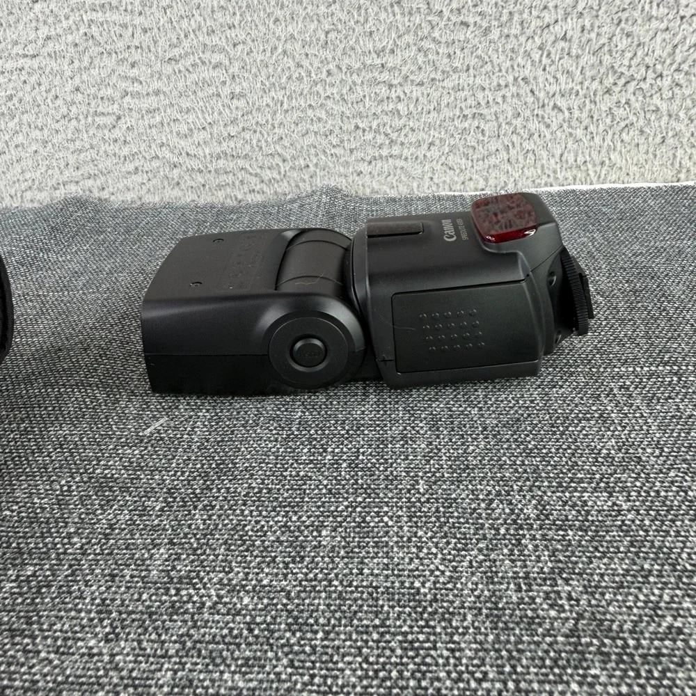 Canon Speedlite 430EX Camera Flash Unisex Black E-TTL II Shoe Mount with Case